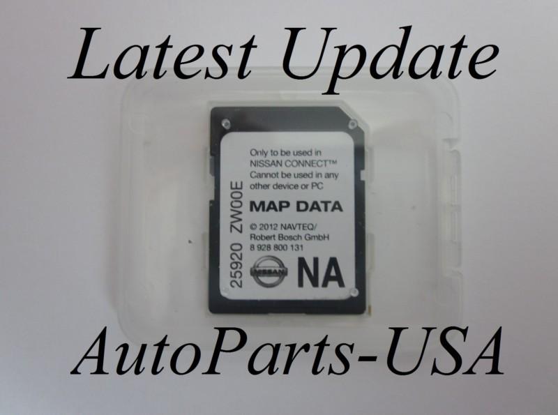 Latest update 2011 2012 nissan juke gps navigation data map sd card