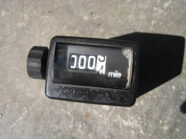 1987 yamaha tt350 - odometer