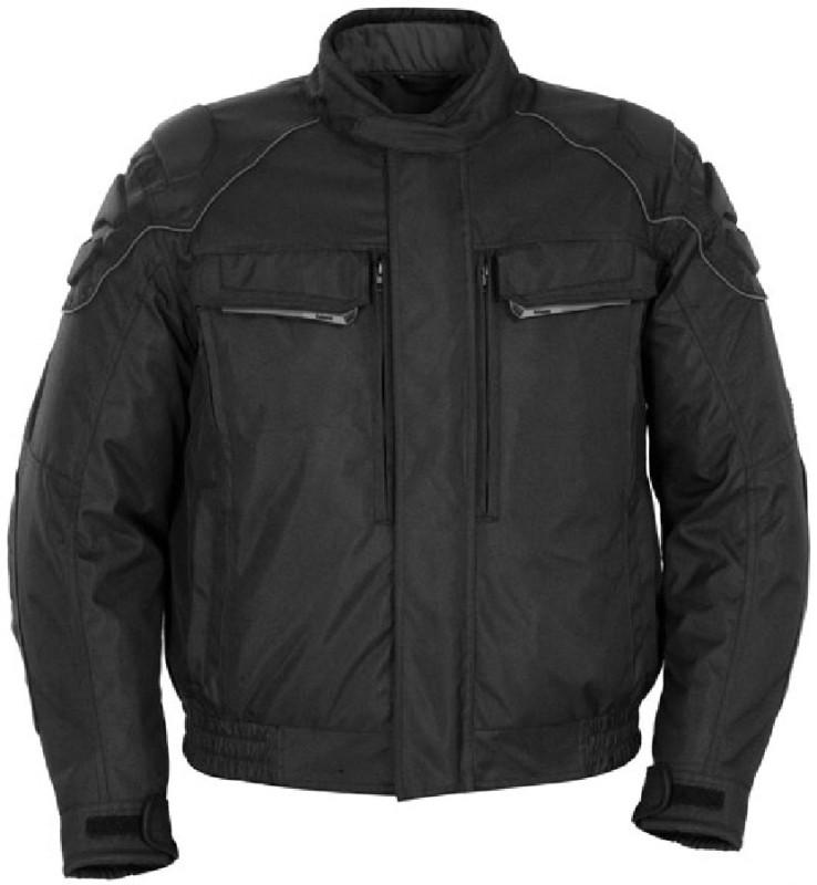 Pokerun eagle 2.0 mens black xl textile motorcycle riding jacket