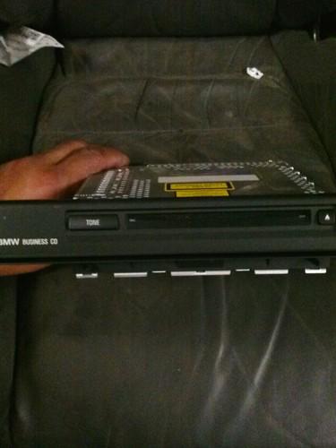 01-03 bmw e39 525i 528i 530i 540 x5 e53 cd player cd53 radio 65 12 6 919 066