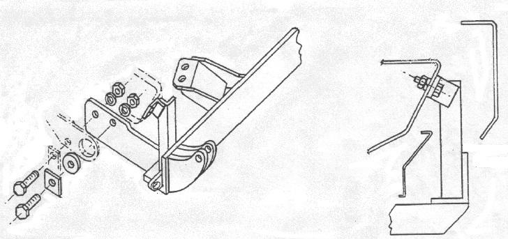 Blue ox bx1905 base plate f/dodge d50 pickup 2wd 4wd