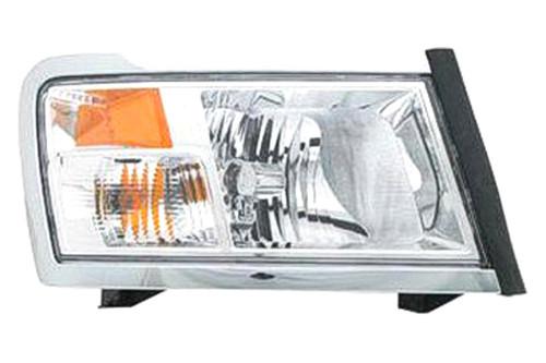 Replace ch2519128 - 08-11 dodge dakota front rh headlight lens housing