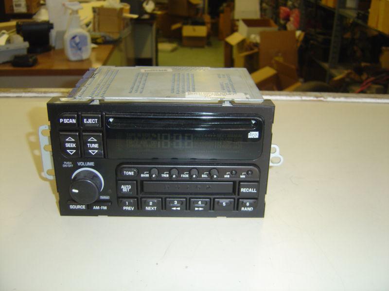 Late 90's early 2000's buick am-fm cd delco 16201144