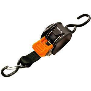 Cargobuckle mini g3 retractable tie-down w/ dual s-hooks 1" x 72"part# f111640