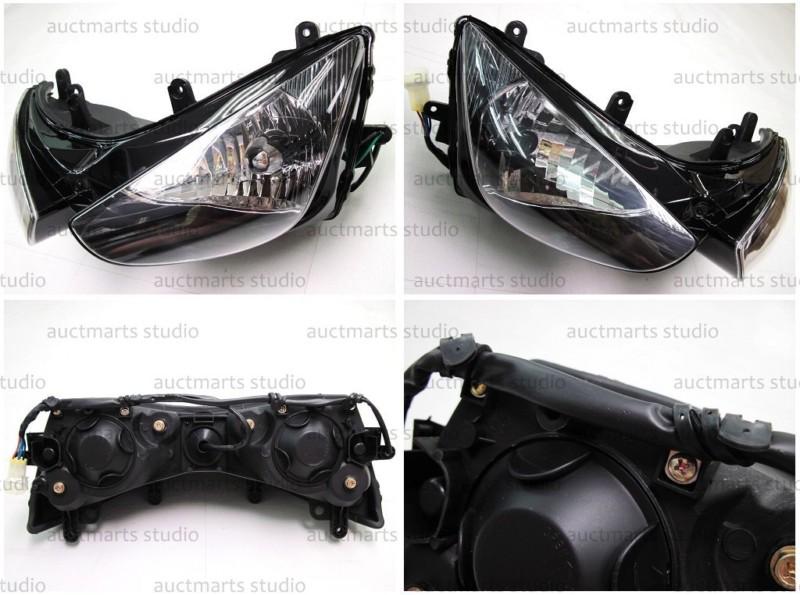 Fit kawasaki zx 6r zx-636 ninja 05 2005 06 2006 headlight headlamp assembly e