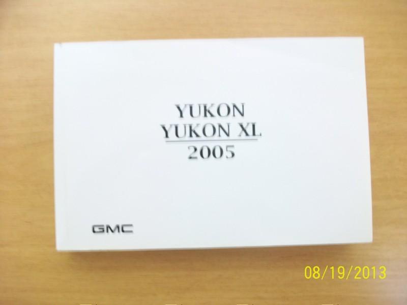 2005  gmc yukon   owners manual