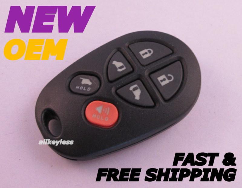 New toyota sienna xle limited keyless entry remote fob transmitter clicker alarm