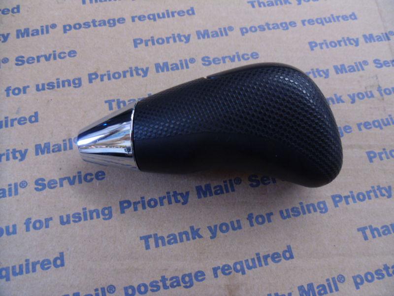 05 06 07 grand cherokee shift knob black & chrome oem jeep wk 2005 2006 2007