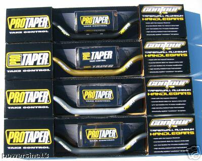 Pro Taper ProTaper Contour Handlebar Universal Low Bend Bar Pad Mount Kit Grips, US $115.00, image 2