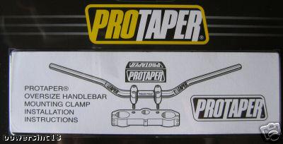 Pro Taper ProTaper Contour Handlebar Universal Low Bend Bar Pad Mount Kit Grips, US $115.00, image 7
