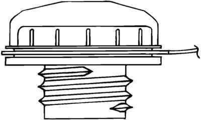Motorcraft fc-920 fuel tank cap-non-locking fuel filler cap