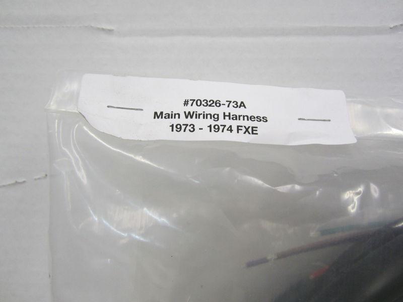 Harley Shovelhead FXE Main Wiring Harness 1973 to 1974, US $75.00, image 2