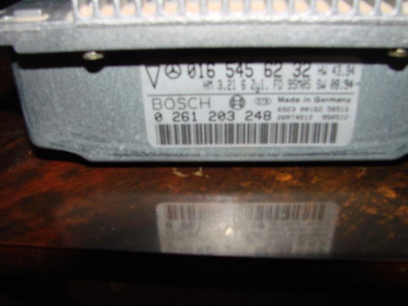 Mercedes r129 95 sl320,w140 s320 3.2l  6cyl bosch ecu 016 545 62 32