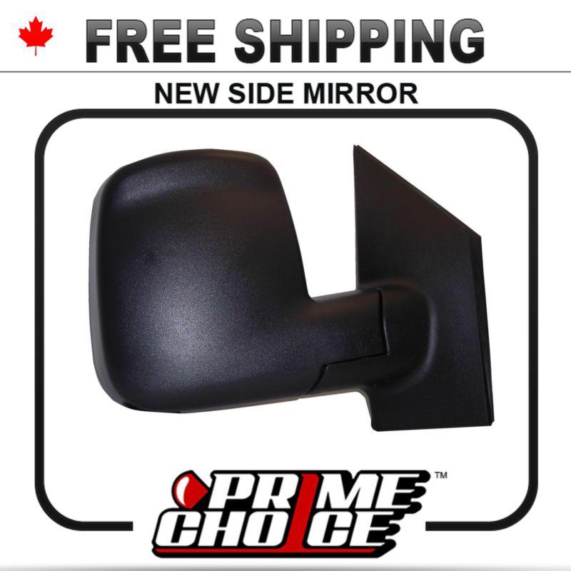 New electric power heated passenger side view mirror w/ signal right door rh
