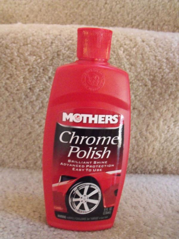 *nwt*mothers chrome polish 8 fl. oz (236ml) brilliant shine, advanced protection