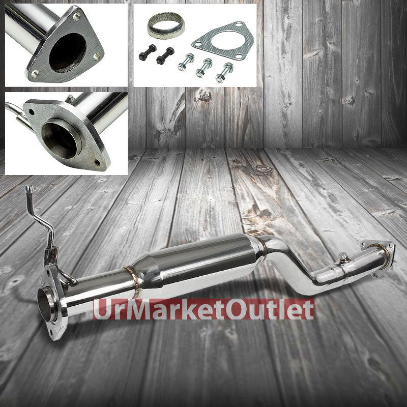 Stainless catted exhaust downpipe+catalytic converter for mazda rx8 se3p 13b-msp