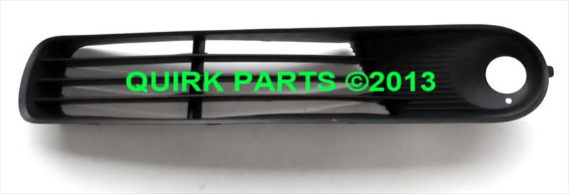 *2005-2009 pontiac g6 lh black lower bumper grille brand new aftermarket 