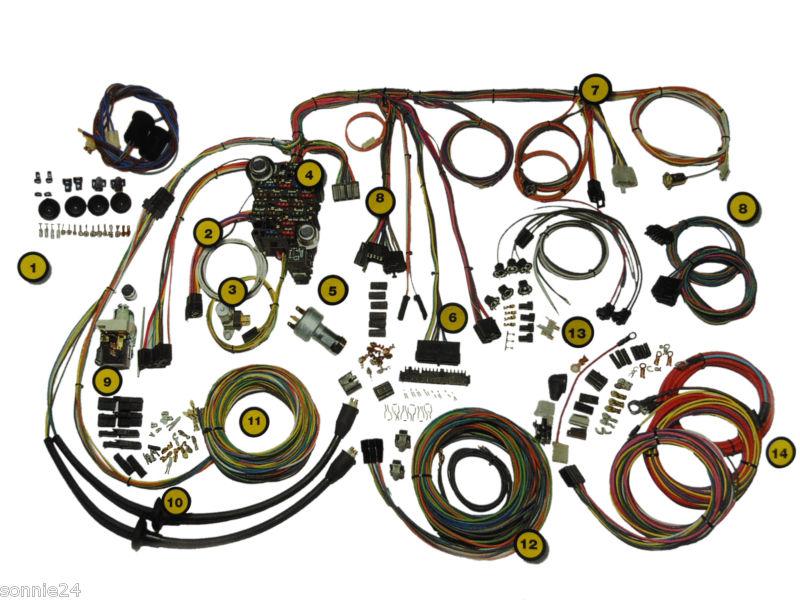 Purchase 1957 CHEVY WIRING HARNESS KIT American Autowire classic update