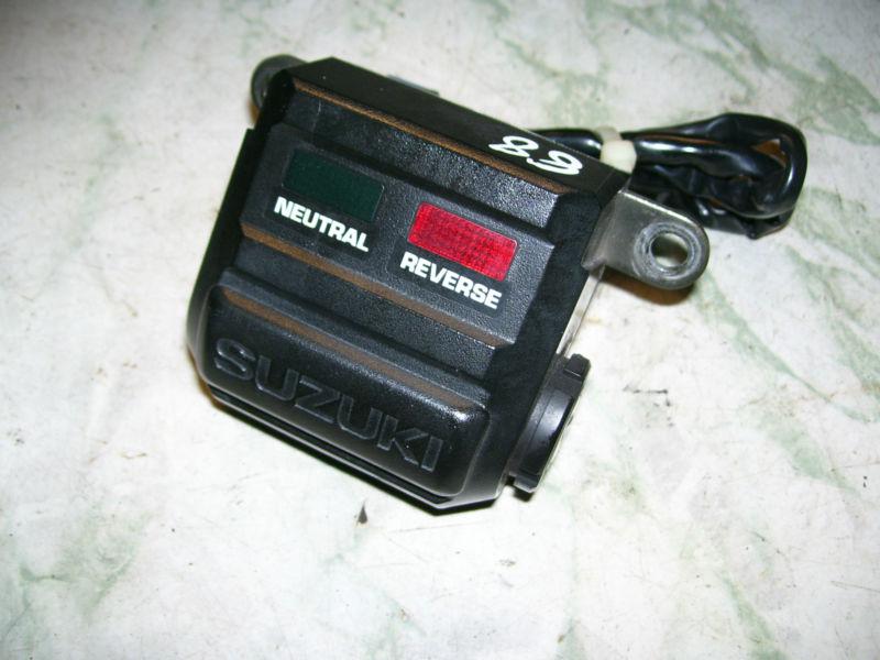 1988 suzuki lt230e ignion switch w/ pilot box assembly (c6,1)