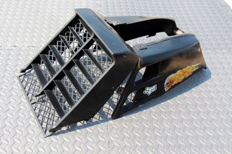  yamaha banshee grill + gas tank plastic + radiator cover 1987-2006 black m-20