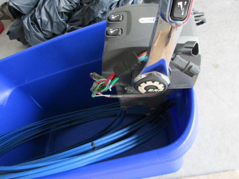 Evinrude ETEC Dual Binnacle Control w/ (4) 25' Cables (Free Shipping), US $475.00, image 2