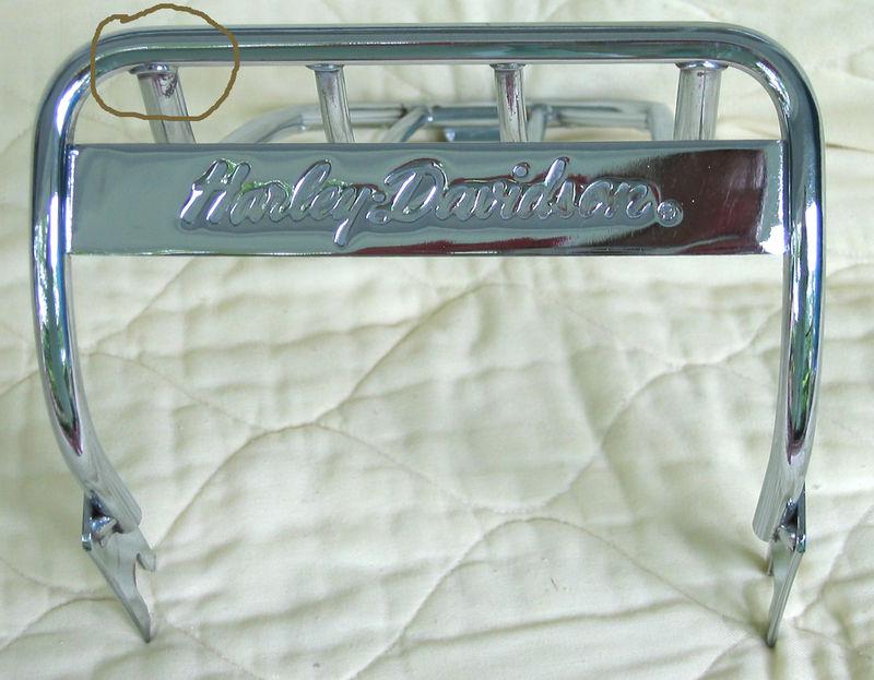 Purchase Harley Davidson Chrome Bobtail Luggage Rack in Ringwood, New Jersey, US, for US 19.95