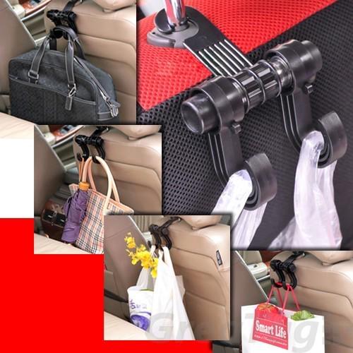 Multi-purpose car truck suv seat headrest organizer hook accessories holder new