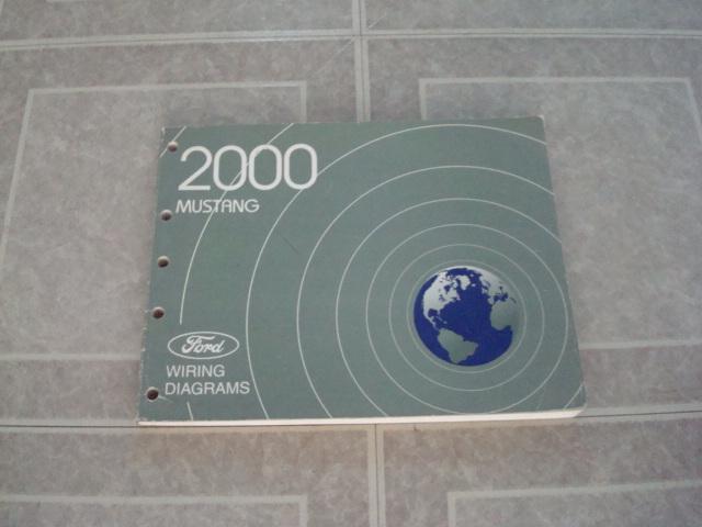 2000 ford mustang gt shelby cobra shop service repair wiring/electrical manual