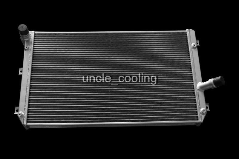 2 rows/cores volkswagen golf mk5 gti 2006-2009 2007 2008 aluminum radiator