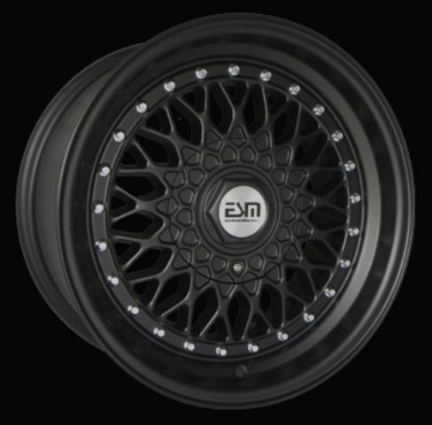 MATTE BLACK 16x8 16x9 16