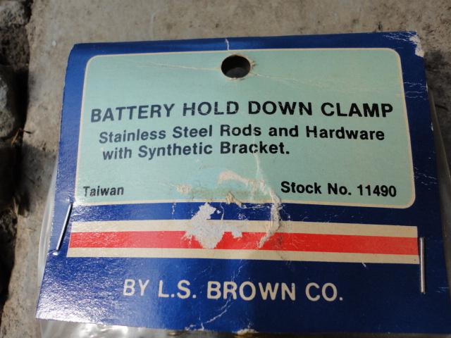 LS Brown Battery Hold Down Clamp - 11490, US $5.00, image 3