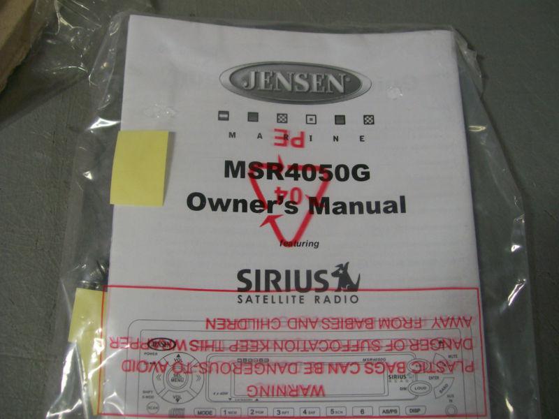 JENSEN AM/FM/CD PLAYER, US $50.00, image 4