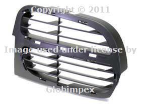 Porsche cayenne (03-06) grille right front oem new + 1 year warranty