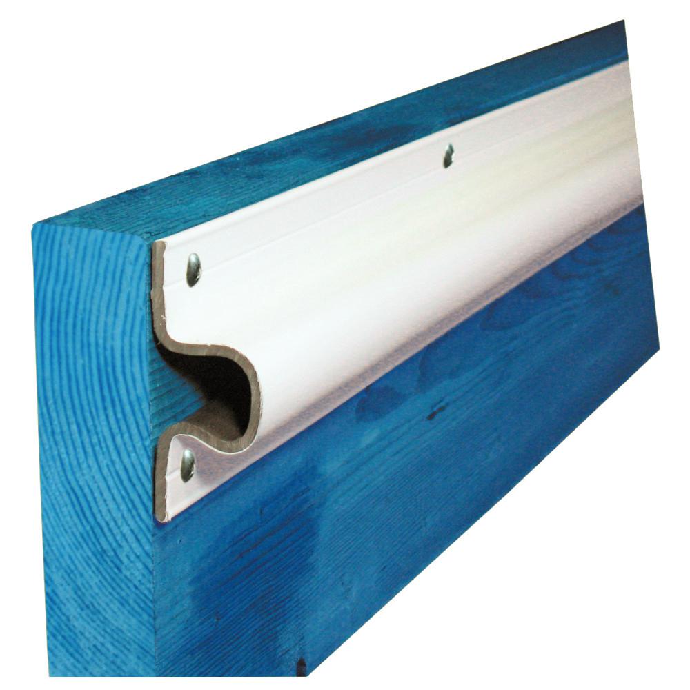 Dock edge 1132-f c guard economy pvc profiles 10ft roll - white
