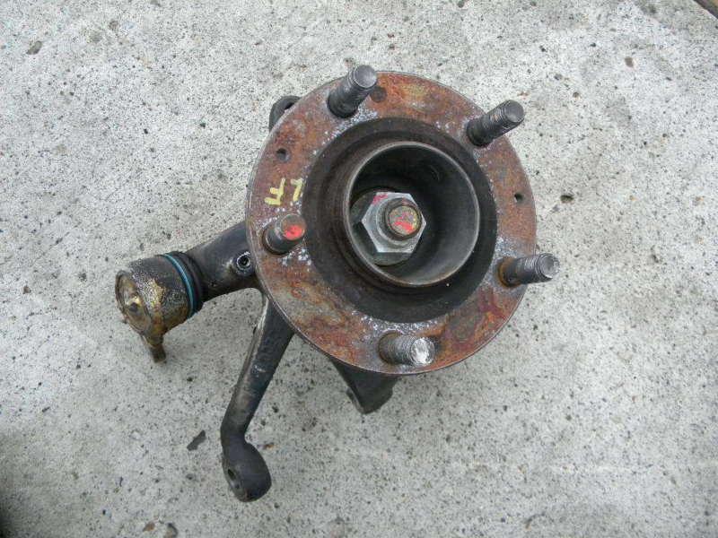 91 porsche 911 964 left front hub spindle knuckle