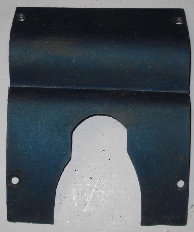 Mopar dash trim lower steering column cover 68 69 b body oe used blue