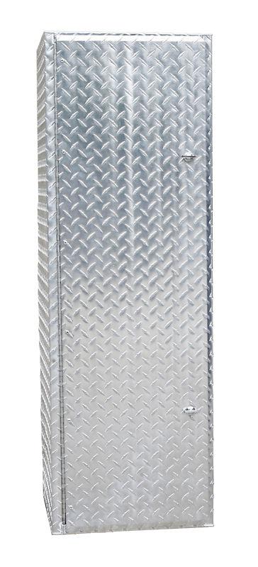 Aluminum locker storage shop diamond plate cabinet enclosed cargo trailer 72"