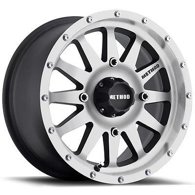 Method utv wheel, 12"x7", machined, each, fits: all rzr models