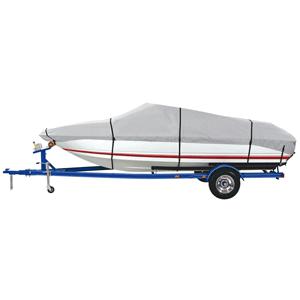 Dmc 600 denier grey universal  boat cover model e 20'-22' bc3121e