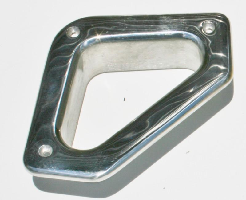 Capain Choice Triangular Hawse Pipe 316 SS Cast Chris Craft Hatteras Yacht Boat, US $29.99, image 2