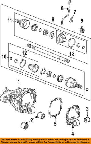 Gm oem 13217120 axle/spindle nut/axle nut
