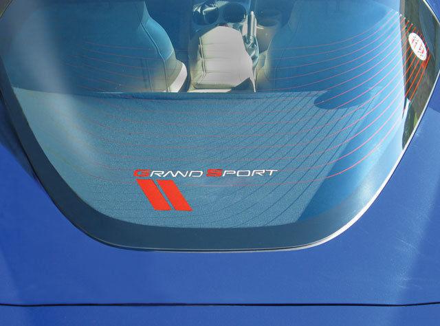 2005-2012 corvette grand sport rear coupe cargo shade