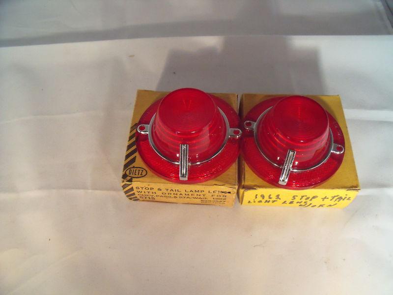 Nos Set 1962 Chevy Impala Taillights LQQQQQQQK!!!, US $99.00, image 5