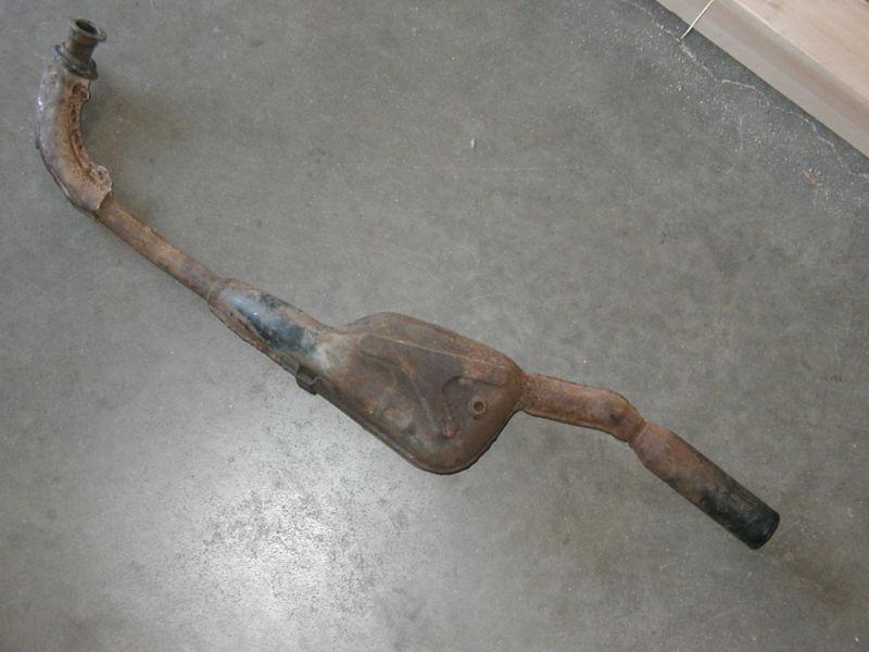 Muffler exhaust pipe  honda 110 atc  1980 1981 1982 1983 1984 1985 h56