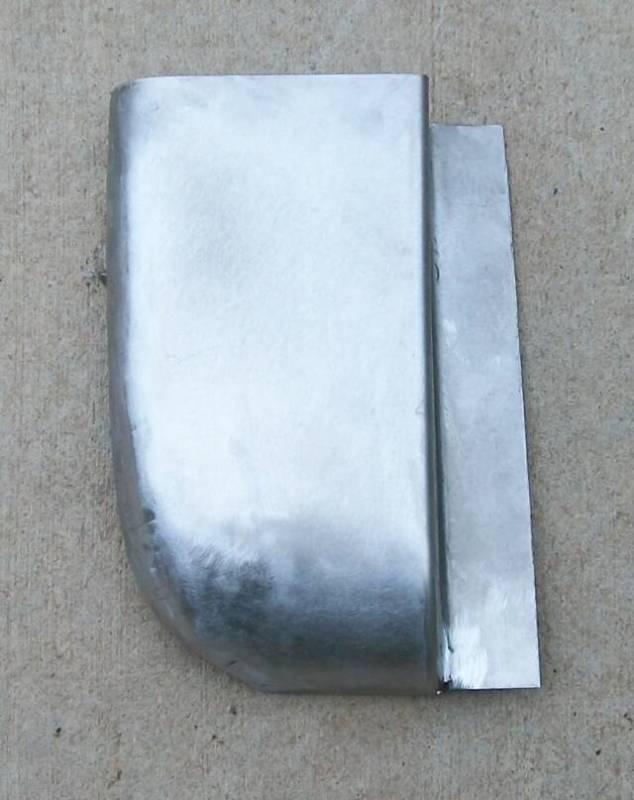 Bed corner , dodge sweptline pickup truck, 1961,62,63,64,65,66,67,68,69,70,71