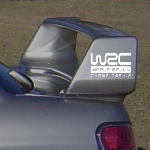 Wrc word rally  2 stickers 