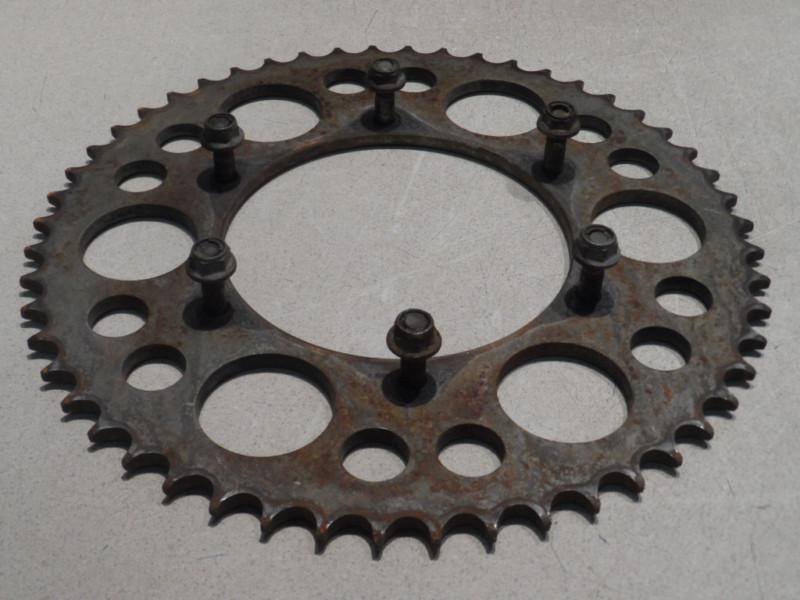 # 1990 SUZUKI RMX 250 SUNSTAR REAR SPROCKET 52 TEETH 90 RMX250 RM, US $24.99, image 7
