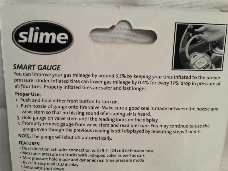 Slime Digital Tire Gauge **Save Gas Mileage with this Wonderful Item**, US $14.50, image 7