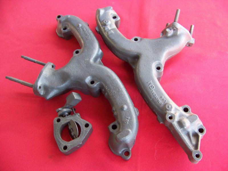 Buy 65 66 67 CHEVY ll 283 NOVA L79 327 EXHAUST MANIFOLDS ORIG GM NO