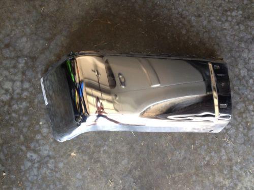 08-12 chevy silverado rear bumper chrome 09 10 11